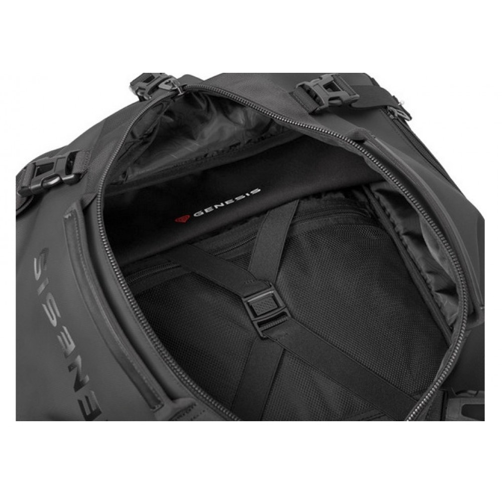Genesis Pallad 570 – Раница за лаптоп до 17.3", 29L, Отделение за дрехи, Водоустойчива - Черна