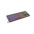 Genesis Thor 430 TKL – Безжична механична клавиатура, Outemu Pink, RGB, 2.4GHz+BT, Silent Slim - Черна