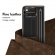 Калъф за Google Pixel 11 Pro Fold от PU Кожа и PC със Скритa Стойка, Защита на Пантата, Метален Пръстен за Камерата, Слот за Стилус и Скрийн Протектор – 4 цвята