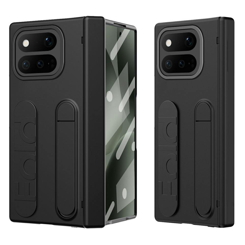 Калъф за Google Pixel 11 Pro Fold с Грип Пръстен Стойка, Силиконова Каишка за Китка и Вграден Протектор от Закалено Стъкло – 6 цвята