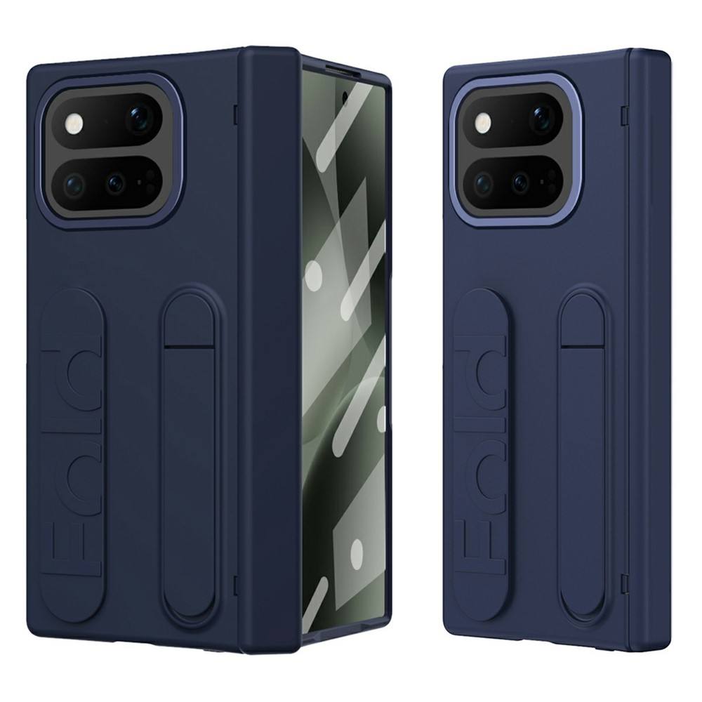 Калъф за Google Pixel 11 Pro Fold с Грип Пръстен Стойка, Силиконова Каишка за Китка и Вграден Протектор от Закалено Стъкло – 6 цвята