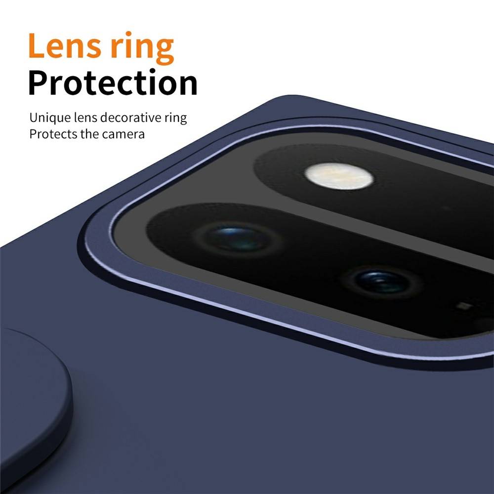 Калъф за Google Pixel 11 Pro Fold с Грип Пръстен Стойка, Силиконова Каишка за Китка и Вграден Протектор от Закалено Стъкло – 6 цвята