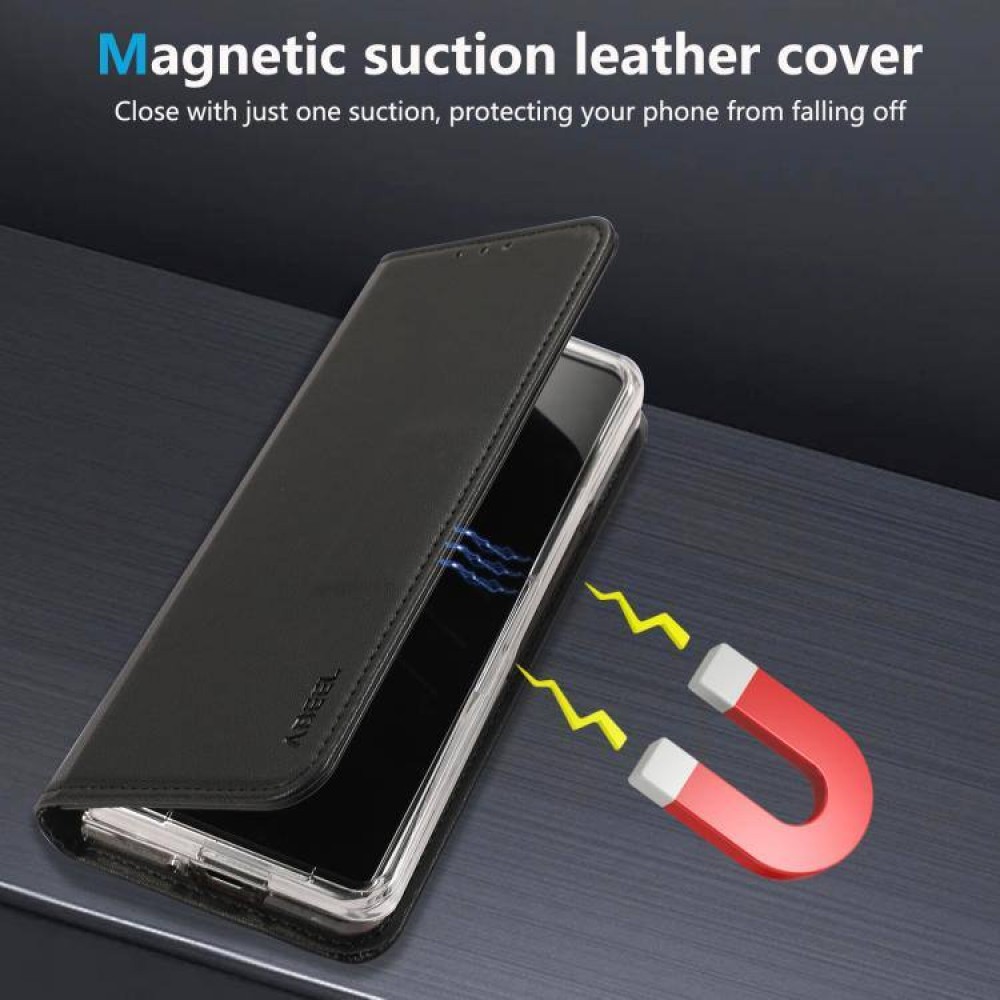 Калъф за Google Pixel 11 Pro Fold ABEEL AB01 от PU Кожа с RFID Защита, Портфейл, Стойка и Скрийн Протектор – 5 цвята