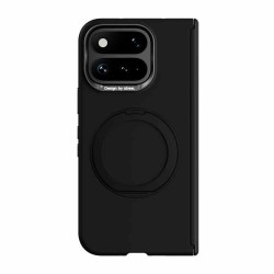 Калъф за Google Pixel 11 Pro Fold ABEEL Магнитен PC с Метална Рамка, Скрит Магнитен Пръстен, Стойка и Скрийн Протектор – 5 цвята