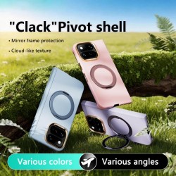 Калъф за Google Pixel 11 Pro Fold ABEEL Магнитен PC с Метална Рамка, Скрит Магнитен Пръстен, Стойка и Скрийн Протектор – 5 цвята