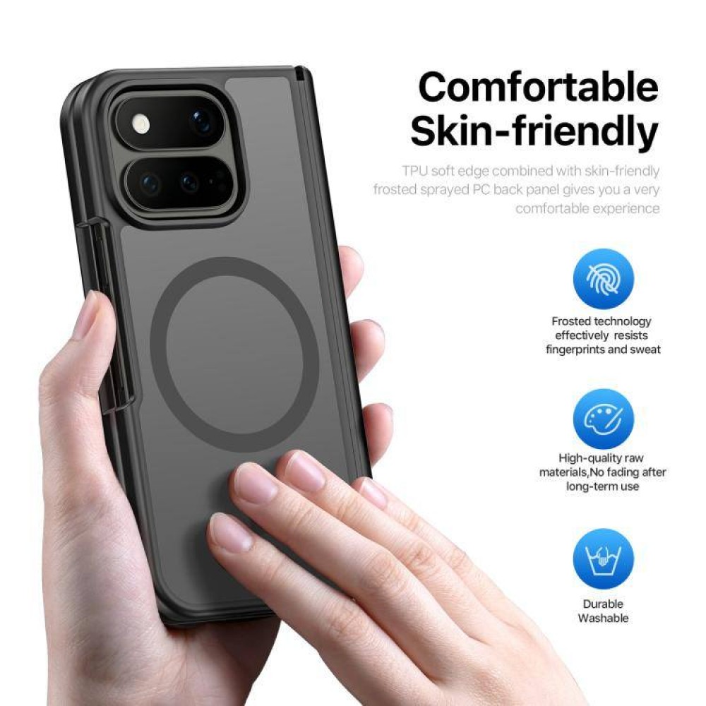 Калъф за Google Pixel 11 Pro Fold DUX DUCIS Yind Series MagSafe TPU + PC с Удароустойчиви Ъгли и Скрийн Протектор – 3 цвята
