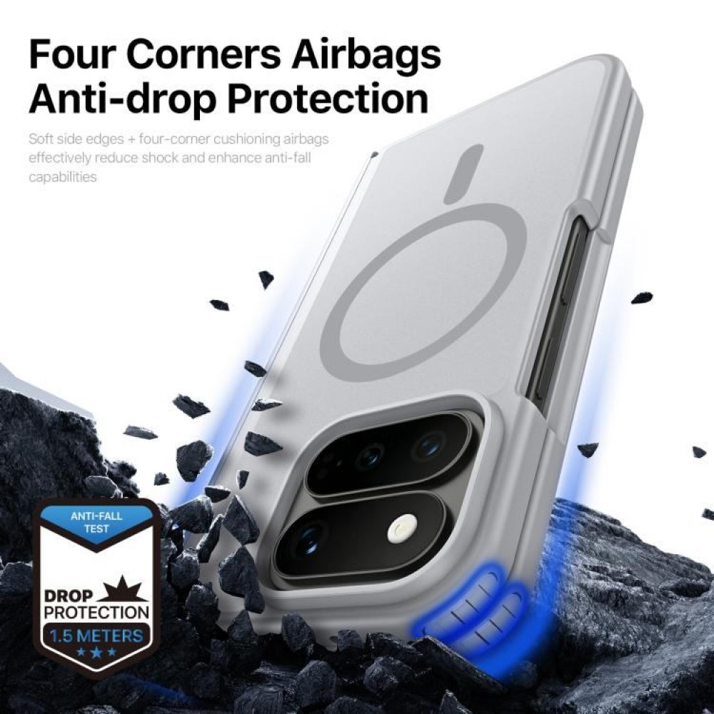 Калъф за Google Pixel 11 Pro Fold DUX DUCIS Yind Series MagSafe TPU + PC с Удароустойчиви Ъгли и Скрийн Протектор – 3 цвята