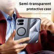 Калъф за Google Pixel 11 Pro Fold Магнитен с Матиран Полупрозрачен Корпус, Защита на Пантата и Скрийн Протектор – 3 цвята