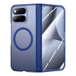 Калъф за Google Pixel 11 Pro Fold Магнитен с Матиран Полупрозрачен Корпус, Защита на Пантата и Скрийн Протектор – 3 цвята
