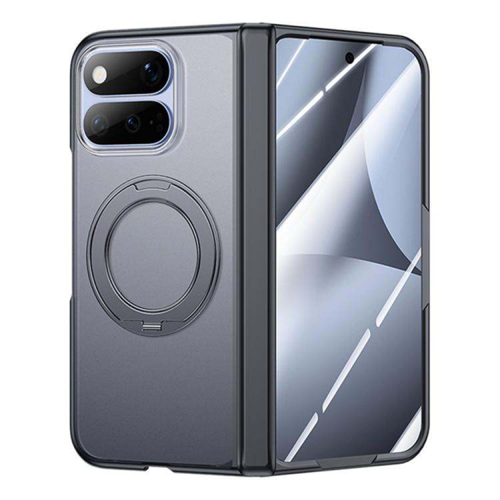 Калъф за Google Pixel 11 Pro Fold със Защита на Пантата и 360° Въртяща Стойка, Магнитна Функция и Скрийн Протектор – 3 цвята