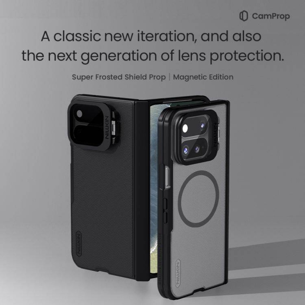 Калъф за Google Pixel 11 Pro Fold Nillkin Frosted Shield Prop Магнитен с Матов Гръб и Скрийн Протектор – 2 цвята