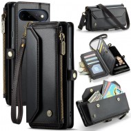 Калъф Портмоне CaseMe C36 за Google Pixel 11 Pro XL с RFID Защита, 10 Слота за Карти, Джоб с Цип и Скрийн Протектор – 5 Цвята