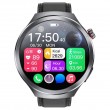 ET475 Смарт Часовник с AMOLED Дисплей и ECG – Bluetooth Обаждания, NFC, Кожена Каишка