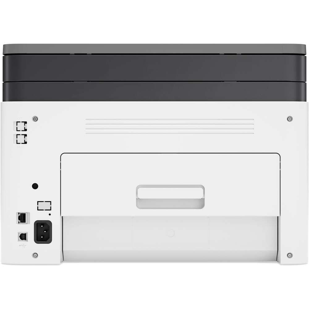 Цветно Лазерно МФУ HP Color Laser MFP 178nw - Печат/Копиране/Сканиране, Wi-Fi, Fast Ethernet, 2-редов LCD, Бяло-Сиво