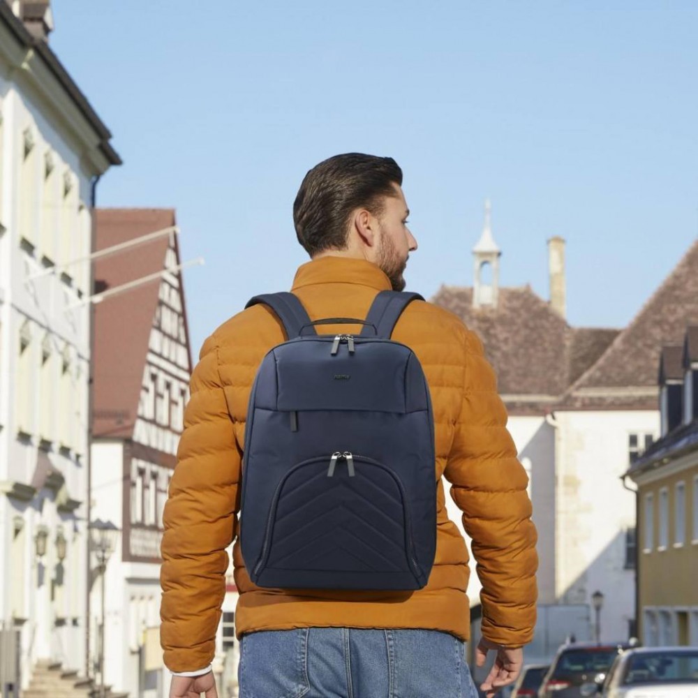 Раница за Лаптоп HAMA Premium Lightweight до 16.2" 19L с Цип – Тъмносиня