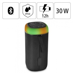 HAMA Shine 2.0, 30W, LED, Защита от вода, Черен Блутут Мобилна Колонка