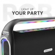 Преносима Bluetooth Тонколона HiFuture MusicBox300 150W с Караоке, 2 Безжични Микрофона, RGB Светлини и TWS – Черна