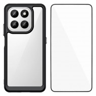 Удароустойчив Калъф (TPU + Акрил) за Honor X7d / 400 Smart- Airbag технология, вкл. Протектор, 4 Цвята