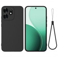 Силиконов Калъф за Honor X6d 5G - С ремък, Мек TPU, 4 цвята