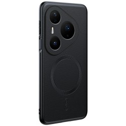 Калъф за Huawei Pura 90s Pro / Pura 90 Pro Магнитен с PU Кожа, TPU + PC и Скрийн Протектор – 4 цвята