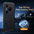 Калъф за Huawei Pura 90s Pro / Pura 90 Pro Магнитен с PU Кожа, TPU + PC и Скрийн Протектор – 4 цвята