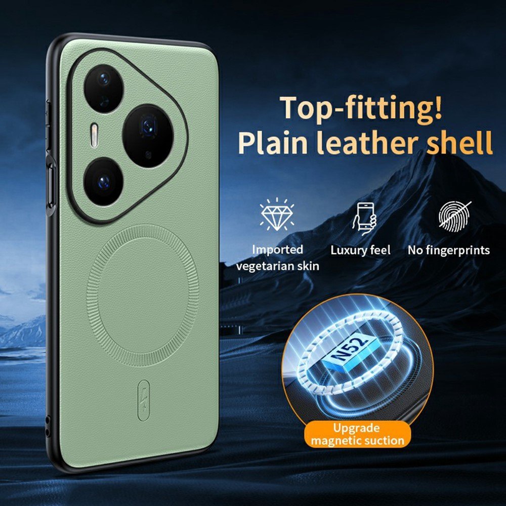 Калъф за Huawei Pura 90s Pro / Pura 90 Pro Магнитен с PU Кожа, TPU + PC и Скрийн Протектор – 4 цвята
