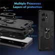 Калъф за Honor X6d 5G с Пръстен - PC+TPU, 0.5mm защита, Магнитен, 4 цвята