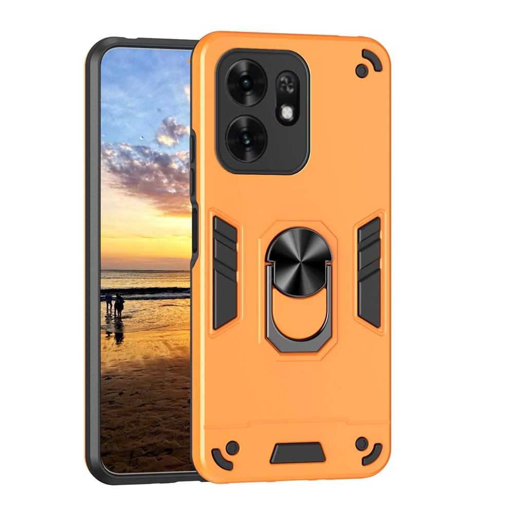 Калъф за Honor X6d 5G с Пръстен - PC+TPU, 0.5mm защита, Магнитен, 4 цвята