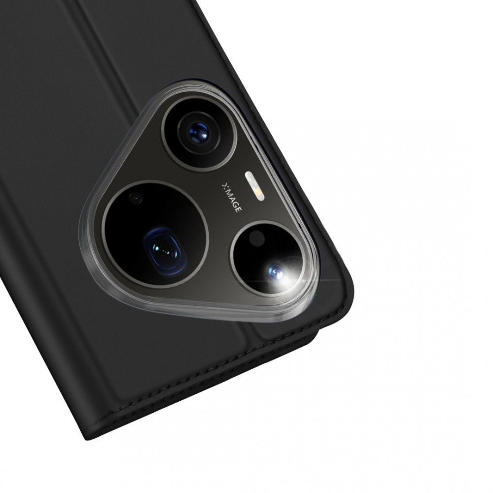 Калъф за Huawei Pura 90s Pro Max / Pura 90 Pro Max DUX DUCIS Skin Pro Серия от Кожа + TPU с Портфейл, Стойка и Скрийн Протектор – 2 цвята