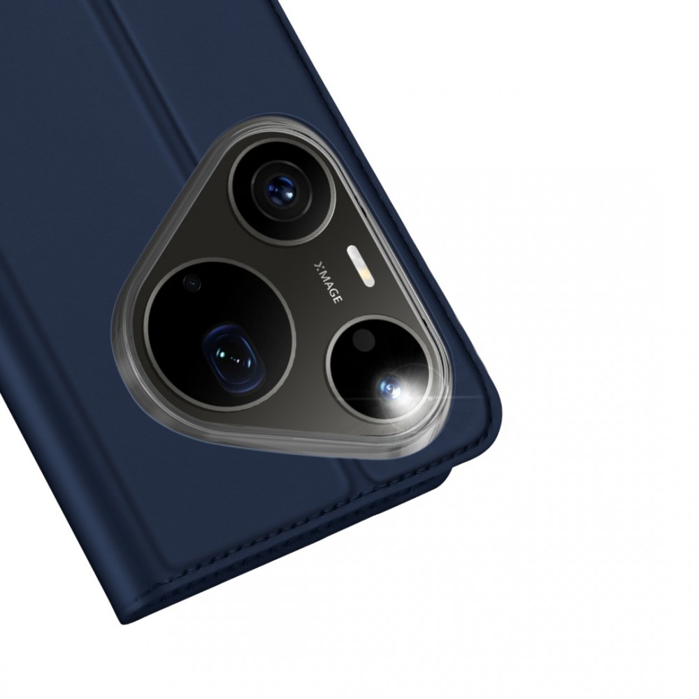 Калъф за Huawei Pura 90s Pro Max / Pura 90 Pro Max DUX DUCIS Skin Pro Серия от Кожа + TPU с Портфейл, Стойка и Скрийн Протектор – 2 цвята