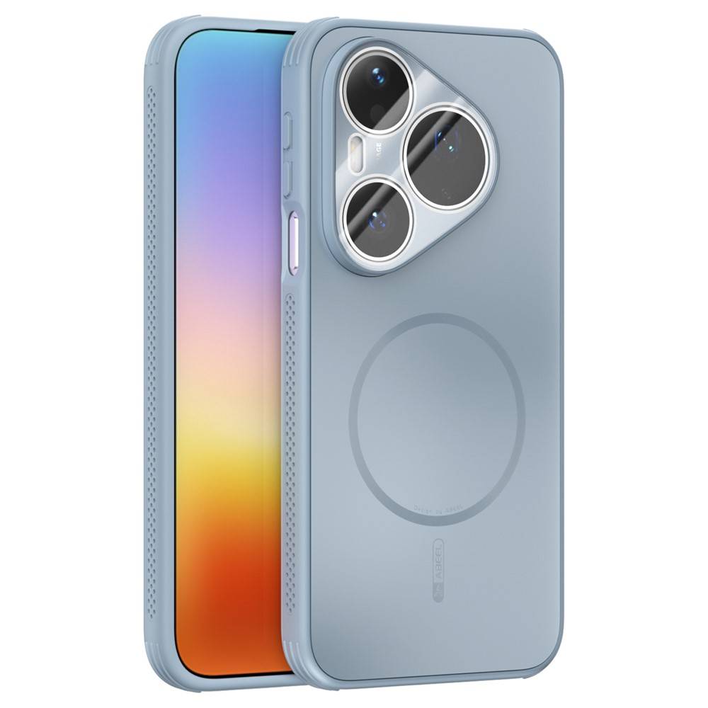 Калъф за Huawei Pura 90s Pro / Pura 90 Pro ABEEL Магнитен TPU + PC с Матиран Гръб, Охлаждащ Дизайн, Защита за Камерата и Скрийн Протектор – 6 цвята