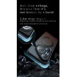 Калъф за Huawei Pura 90s Pro / Pura 90 Pro Магнитен Удароустойчив TPU + PC с 360° Въртяща Стойка и Скрийн Протектор – Прозрачен Черен