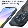 Калъф за Huawei Pura 90s Pro / Pura 90 Pro Магнитен Удароустойчив TPU + PC с 360° Въртяща Стойка и Скрийн Протектор – Прозрачен Черен