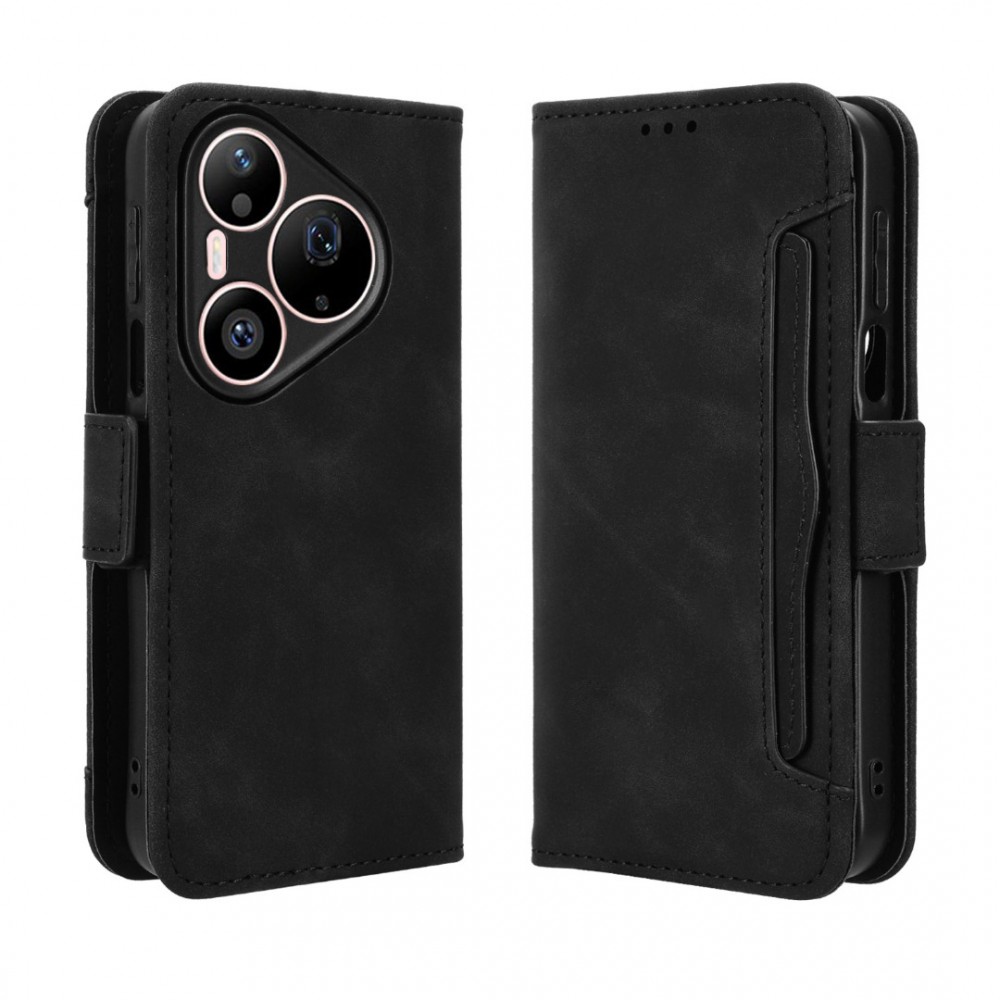 Калъф за Huawei Pura 90s Pro Max / Pura 90 Pro Max Кожен Портфейл с Многобройни Слотове за Карти и Скрийн Протектор – 5 цвята