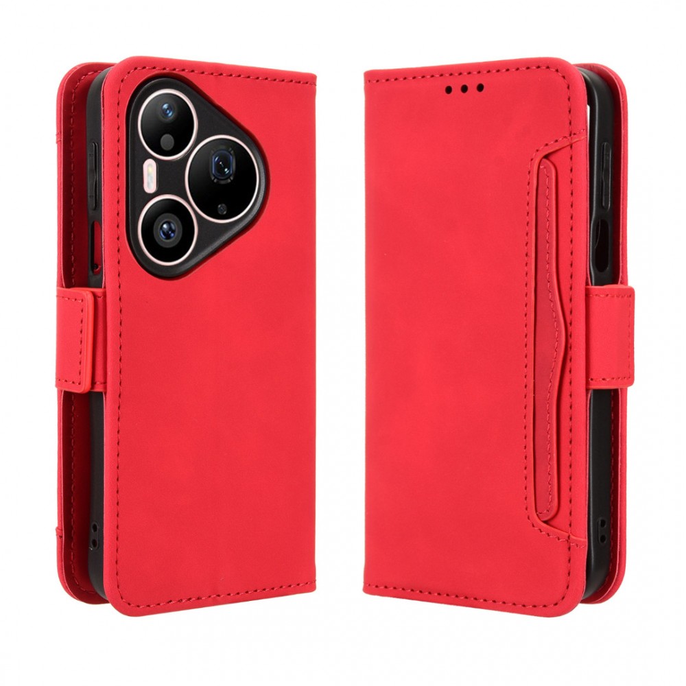 Калъф за Huawei Pura 90s Pro Max / Pura 90 Pro Max Кожен Портфейл с Многобройни Слотове за Карти и Скрийн Протектор – 5 цвята