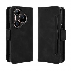 Калъф Тефтер за Huawei Pura 90s Pro / Pura 90 Pro от PU Кожа + TPU с Портфейл, Отделящ се Поставък за Карти и Скрийн Протектор – 5 цвята