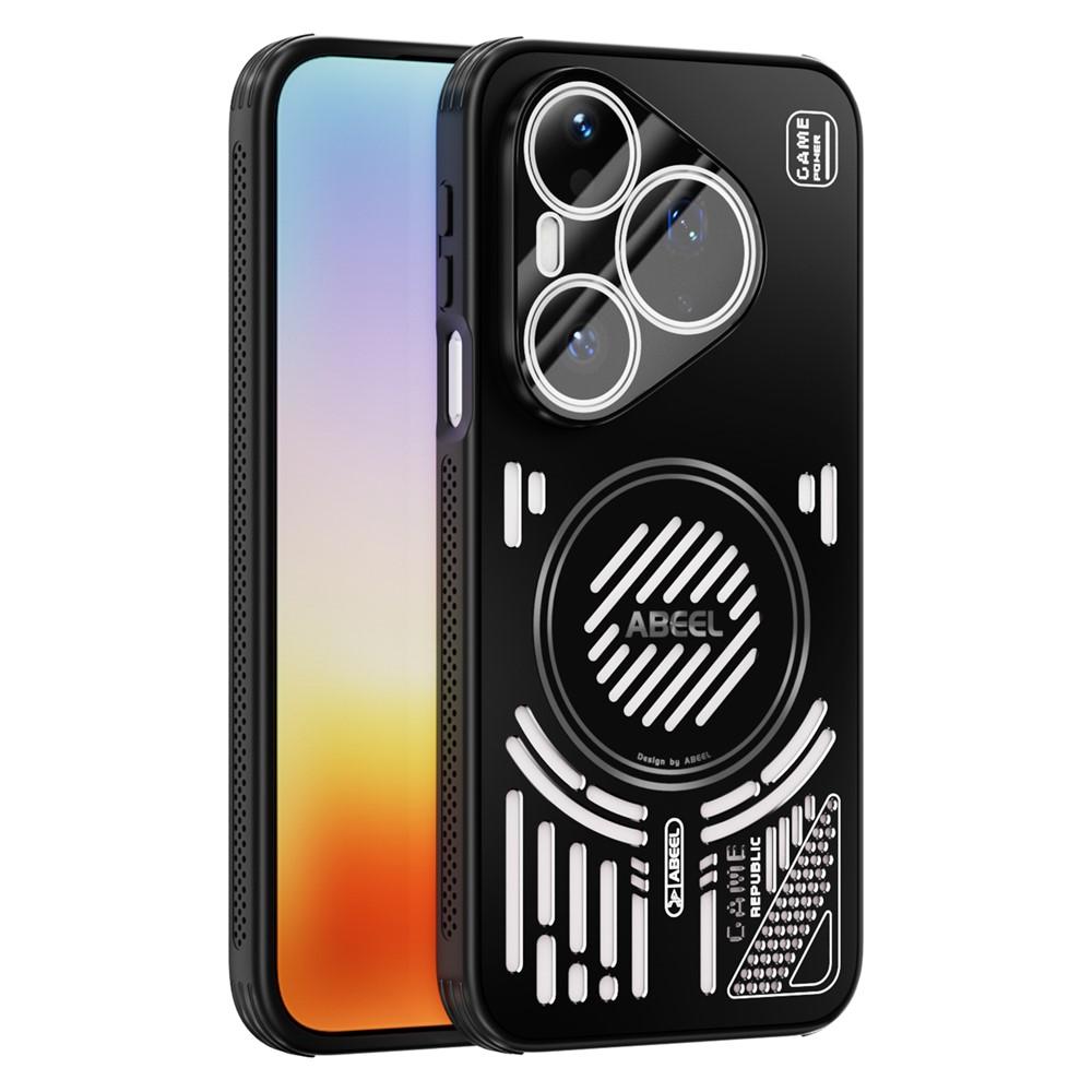 Калъф за Huawei Pura 90s Pro / Pura 90 Pro ABEEL Магнитен Алуминий + PC + TPU с Отвори за Охлаждане, Airbag Защита и Скрийн Протектор – 5 цвята