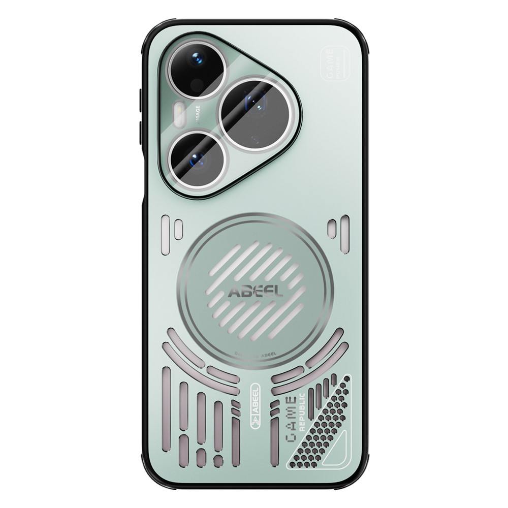 Калъф за Huawei Pura 90s Pro / Pura 90 Pro ABEEL Магнитен Алуминий + PC + TPU с Отвори за Охлаждане, Airbag Защита и Скрийн Протектор – 5 цвята