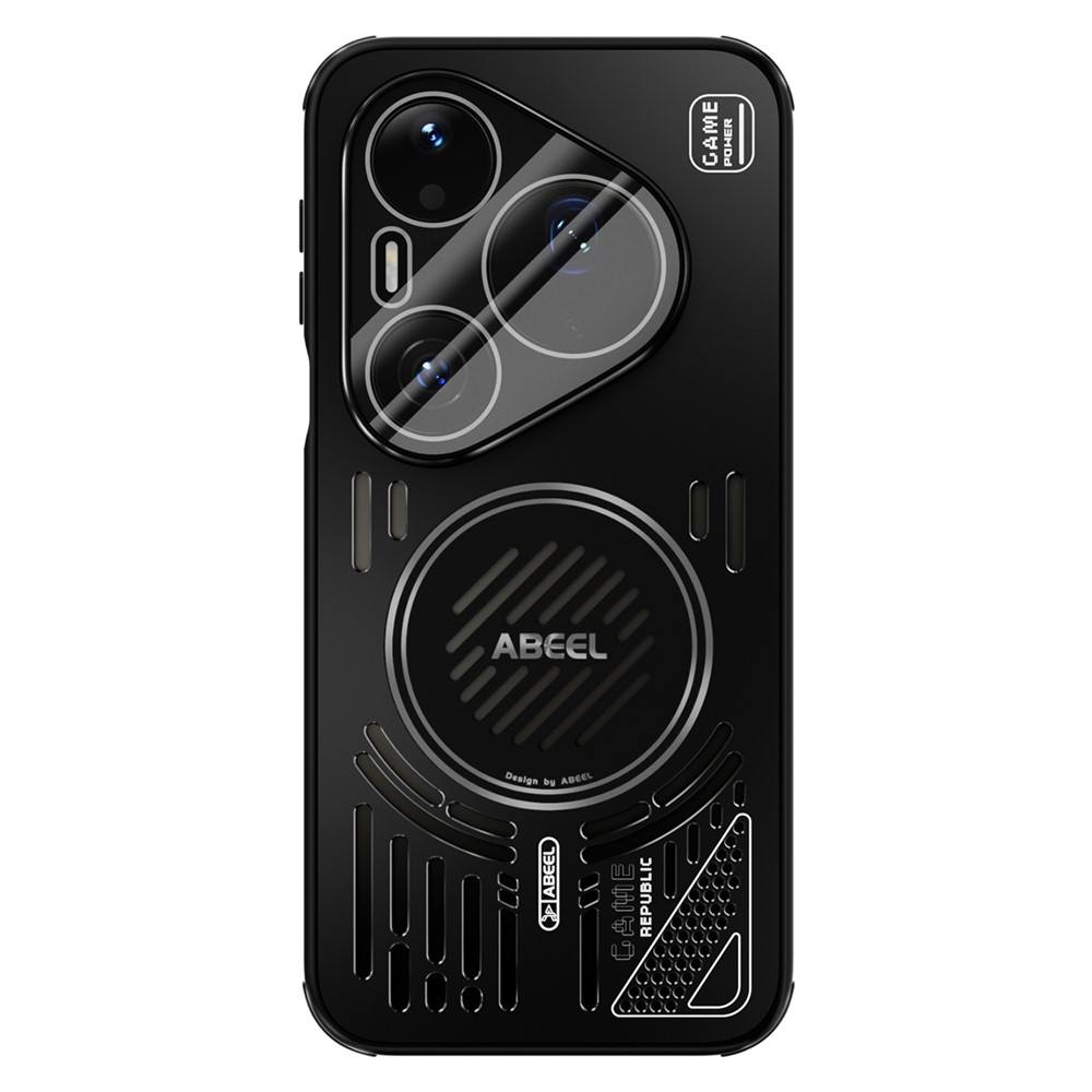 Калъф за Huawei Pura 90s Pro Max / Pura 90 Pro Max ABEEL Магнитен Алуминий + PC + TPU с Охлаждаща Конструкция и Скрийн Протектор – 5 цвята