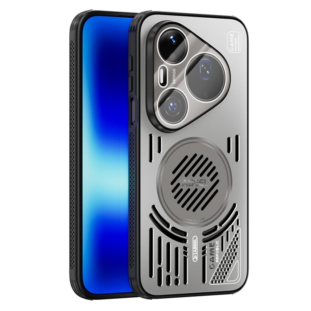 Калъф за Huawei Pura 90s Pro Max / Pura 90 Pro Max ABEEL Магнитен Алуминий + PC + TPU с Охлаждаща Конструкция и Скрийн Протектор – 5 цвята