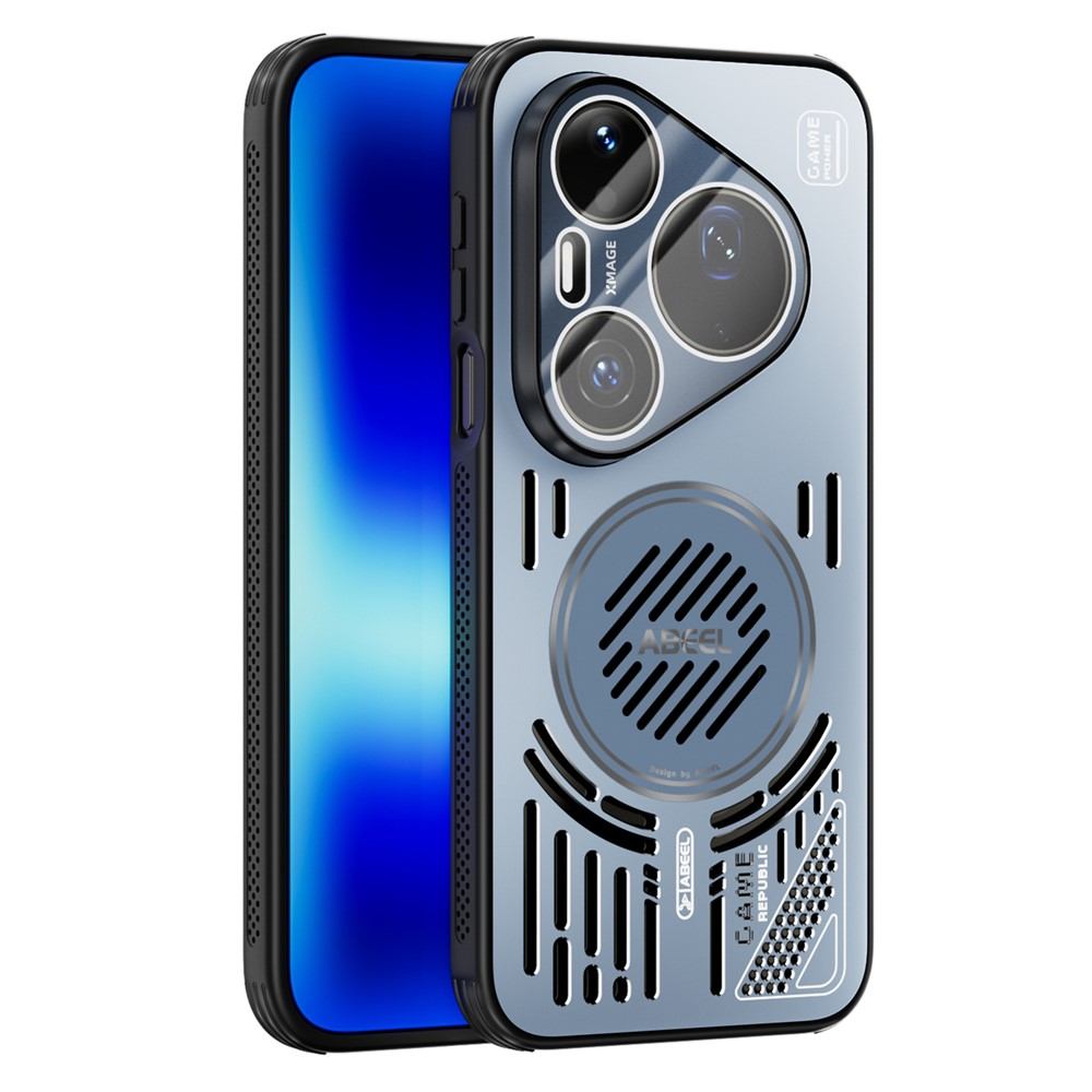 Калъф за Huawei Pura 90s Pro Max / Pura 90 Pro Max ABEEL Магнитен Алуминий + PC + TPU с Охлаждаща Конструкция и Скрийн Протектор – 5 цвята