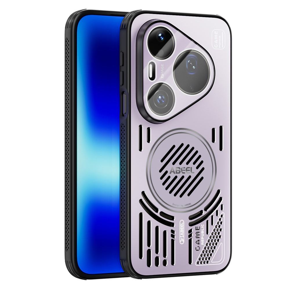 Калъф за Huawei Pura 90s Pro Max / Pura 90 Pro Max ABEEL Магнитен Алуминий + PC + TPU с Охлаждаща Конструкция и Скрийн Протектор – 5 цвята