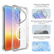 Калъф за Huawei Pura 90s Pro Max / Pura 90 Pro Max IMAK Магнитен Удароустойчив TPU Airbag със Скрийн Протектор – Прозрачен