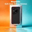 Калъф за Huawei Pura 90s Pro Max / Huawei Pura 90 Pro Max IMAK Магнитен Удароустойчив TPU Airbag със Скрийн Протектор – Матово Черен