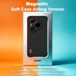 Калъф за Huawei Pura 90s Pro / Pura 90 Pro IMAK Магнитен TPU с Airbag Защита и Скрийн Протектор – Матов Черен