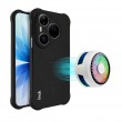 Калъф за Huawei Pura 90s Pro / Pura 90 Pro IMAK Магнитен TPU с Airbag Защита и Скрийн Протектор – Матов Черен