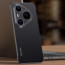 Калъф SULADA за Huawei Pura 90 Pro / 90s Pro Безрамков от Естествена Кожа с Магнитно Зареждане и Скрийн Протектор – 3 цвята