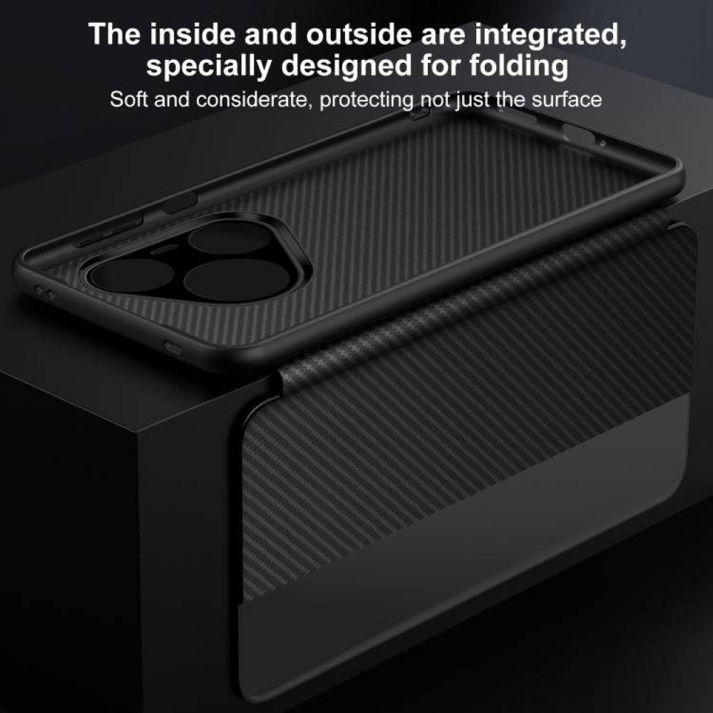 Калъф SULADA Kevlar 600D за Huawei Pura 90 Pro / 90s Pro със Смарт Прозорец и Скрийн Протектор – 3 цвята