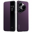 Калъф SULADA Kevlar 600D за Huawei Pura 90 Pro / 90s Pro със Смарт Прозорец и Скрийн Протектор – 3 цвята