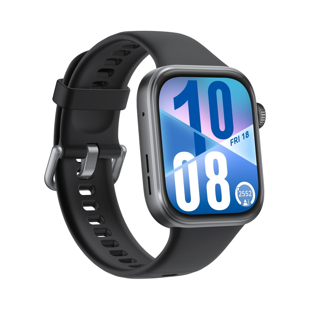 Смарт Часовник Huawei Watch Fit 4 Seiya-B19F 1.82″ AMOLED с Bluetooth Разговори, GPS, SpO2 и 5 ATM – Черен